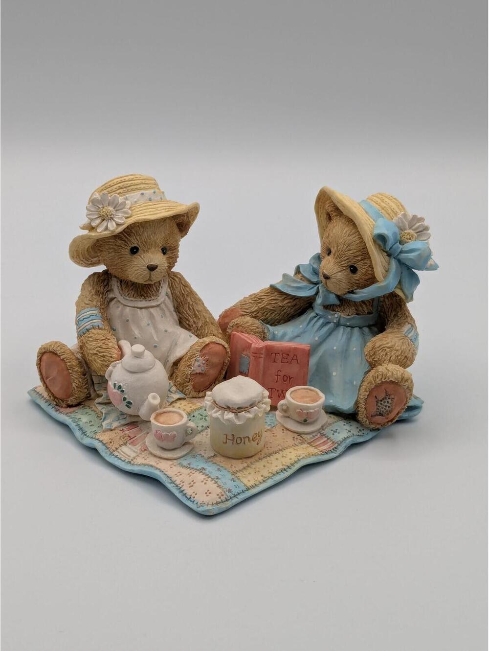 Cherished Teddies Freda and Tina Our Friendship is a Perfect Blend (911747) 1992